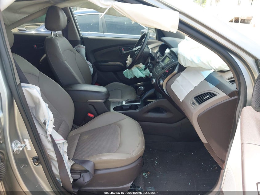 2015 Hyundai Tucson VIN KM8JUCAG1FU080685 IAAI salvage auction — FRONT END, Salvage Title, sold $975 on 2026-07-14 (photo 5)