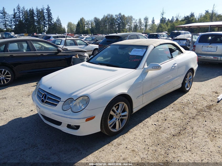2006 Mercedes-benz Clk-class VIN WDBTK56F76T073114 IAAI salvage auction — NORMAL WEAR, Clear (Washington), sold $1,900 on 2026-08-12 (photo 2)