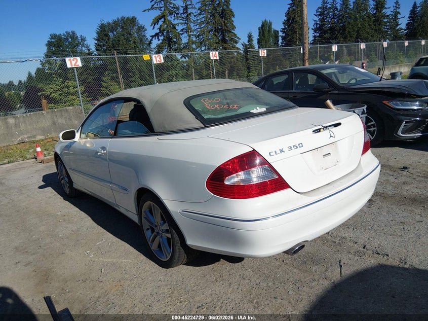 2006 Mercedes-benz Clk-class VIN WDBTK56F76T073114 IAAI salvage auction — NORMAL WEAR, Clear (Washington), sold $1,900 on 2026-08-12 (photo 3)