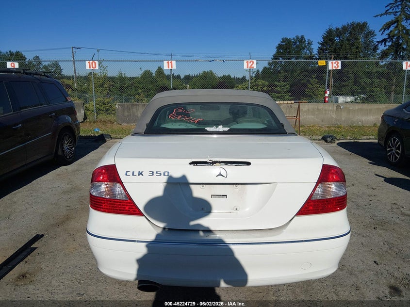 2006 Mercedes-benz Clk-class VIN WDBTK56F76T073114 IAAI salvage auction — NORMAL WEAR, Clear (Washington), sold $1,900 on 2026-08-12 (photo 6)