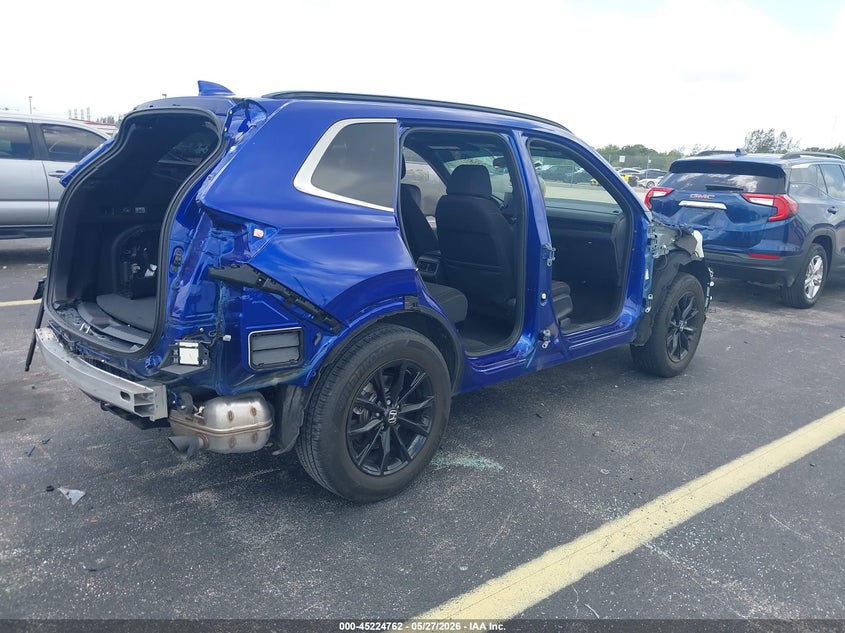 2025 Honda Cr-v VIN 7FARS5H50SE020241 IAAI salvage auction — THEFT, Salvage Title, sold $7,000 on 2026-07-16 (photo 4)