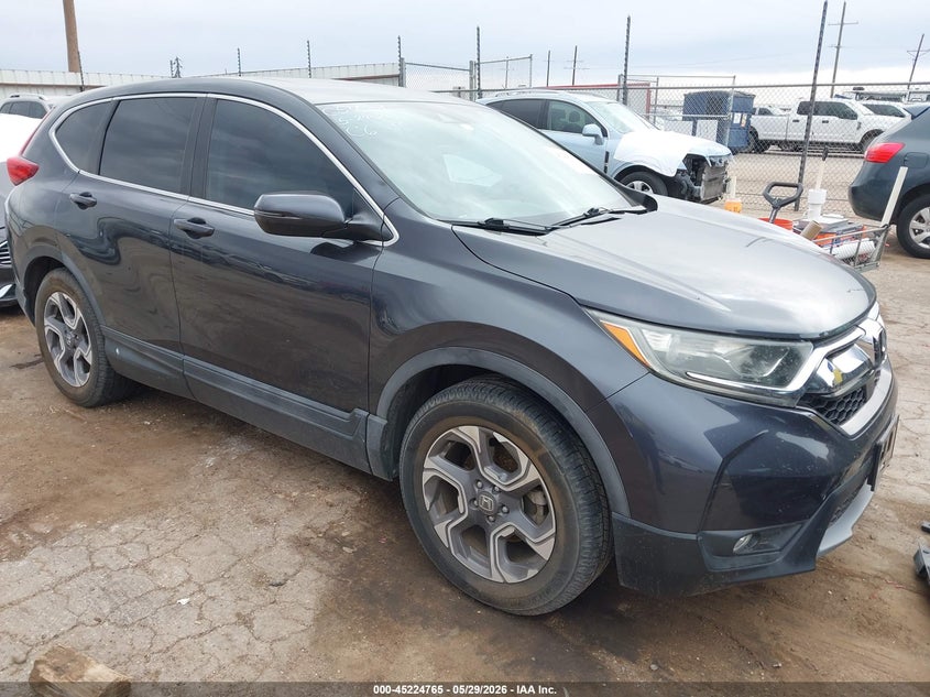 2018 Honda Cr-v VIN 7FARW1H59JE038247 IAAI salvage auction — REAR END, Salvage Title, sold $6,200 on 2026-07-14 (photo 1)