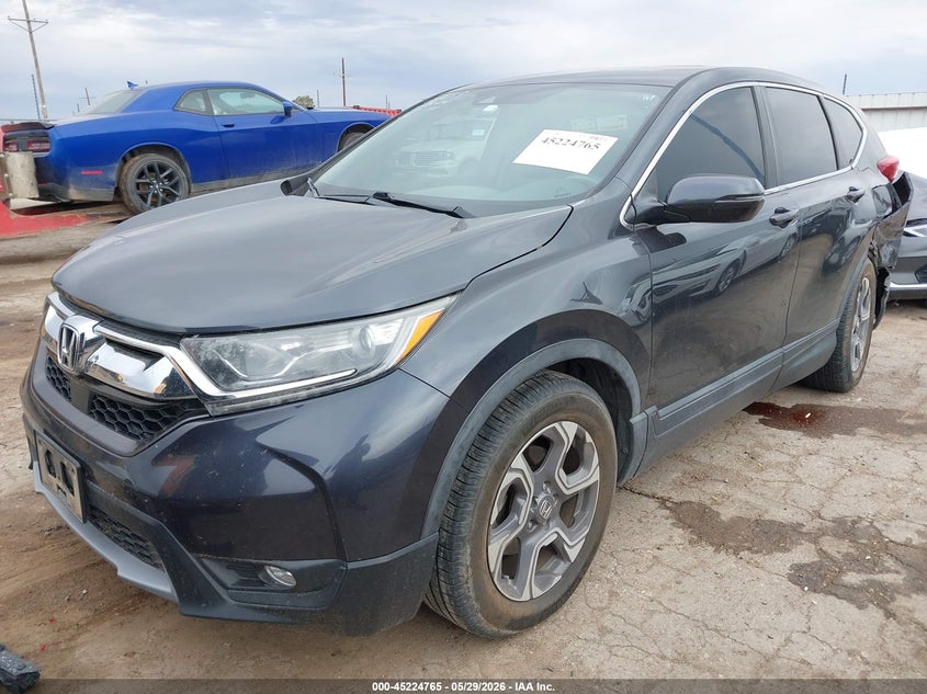 2018 Honda Cr-v VIN 7FARW1H59JE038247 IAAI salvage auction — REAR END, Salvage Title, sold $6,200 on 2026-07-14 (photo 2)