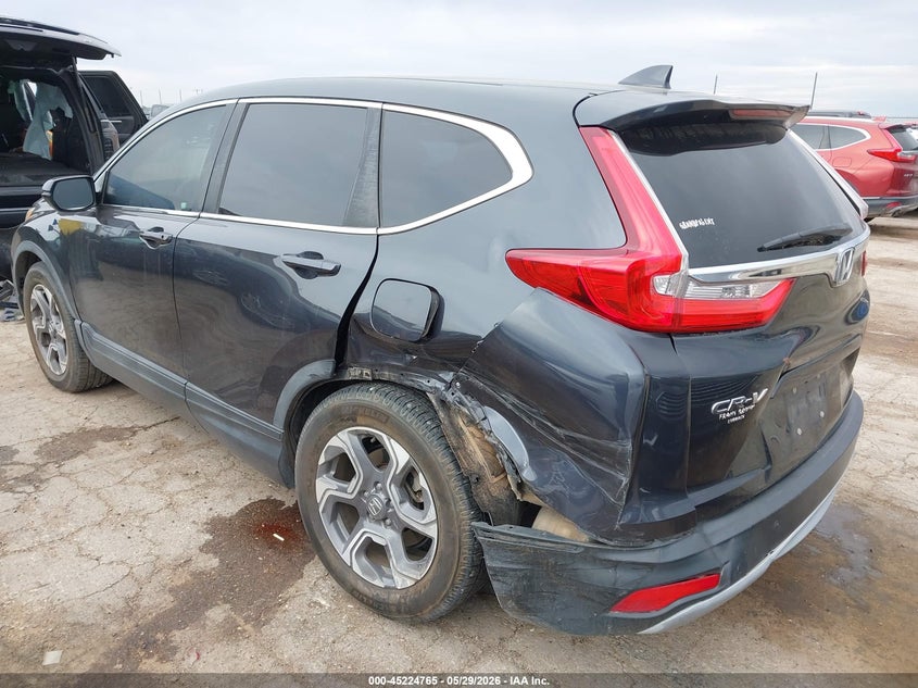 2018 Honda Cr-v VIN 7FARW1H59JE038247 IAAI salvage auction — REAR END, Salvage Title, sold $6,200 on 2026-07-14 (photo 3)