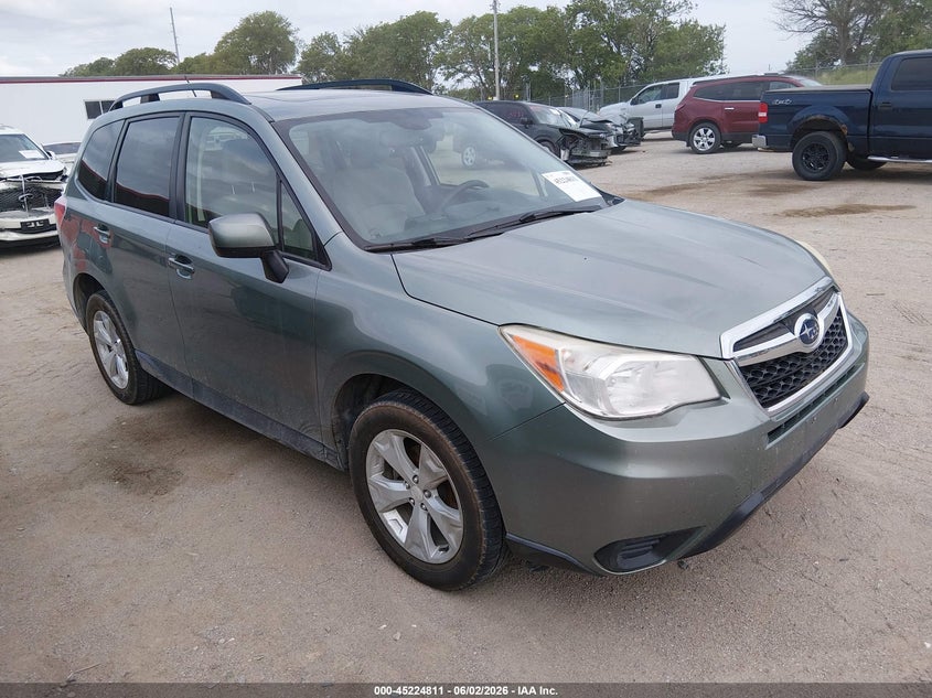 2015 Subaru Forester VIN JF2SJADC6FH540884 IAAI salvage auction — NORMAL WEAR, Salvage (Nebraska), sold $825 on 2026-07-09 (photo 1)