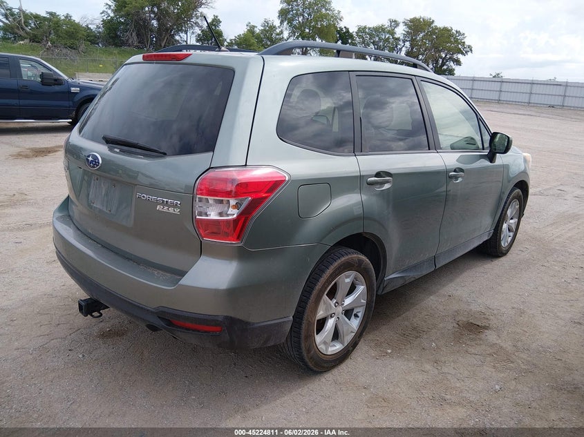 2015 Subaru Forester VIN JF2SJADC6FH540884 IAAI salvage auction — NORMAL WEAR, Salvage (Nebraska), sold $825 on 2026-07-09 (photo 4)