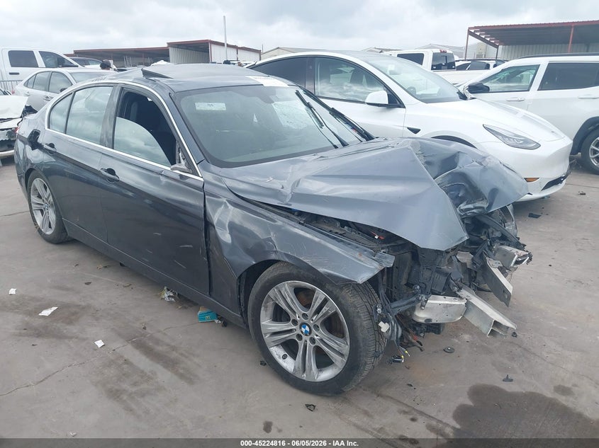 2017 BMW 3er VIN WBA8B9G37HNU56865 IAAI salvage auction — ROLLOVER, Salvage (Texas), sold $325 on 2026-08-18 (photo 1)