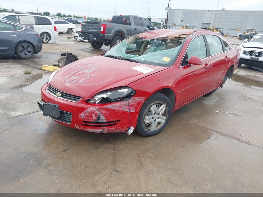 2007 Chevrolet Impala VIN 2G1WB58K479215803 IAAI salvage auction — ROLLOVER, Salvage (Texas), sold $100 on 2026-07-09 (photo 2)