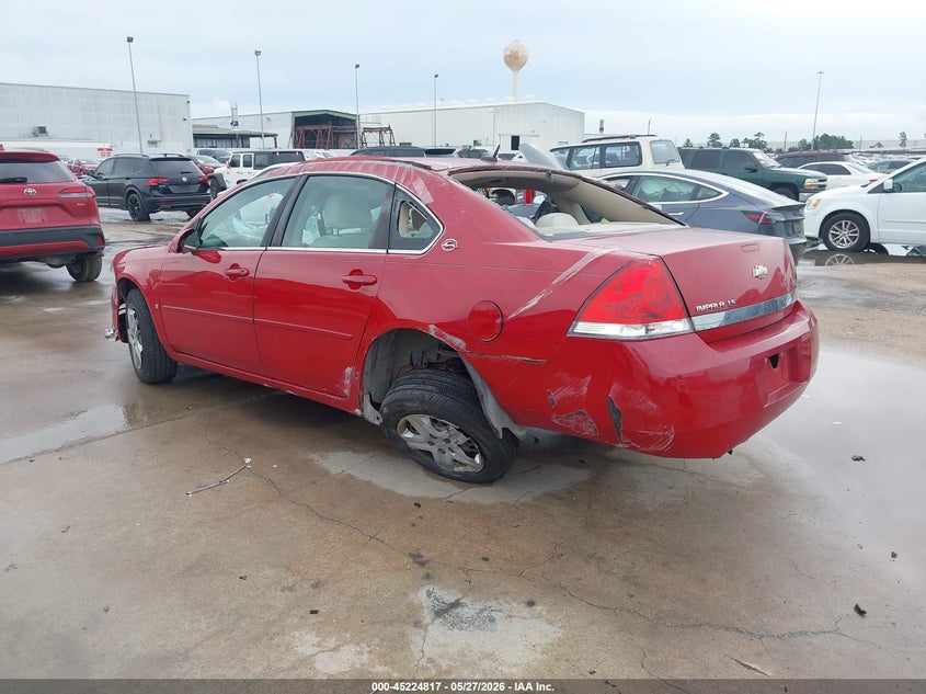 2007 Chevrolet Impala VIN 2G1WB58K479215803 IAAI salvage auction — ROLLOVER, Salvage (Texas), sold $100 on 2026-07-09 (photo 3)