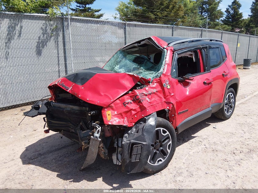 2015 Jeep Renegade VIN ZACCJBCT0FPC05123 IAAI salvage auction — ALL OVER, Salvage Title, sold $250 on 2026-07-08 (photo 2)