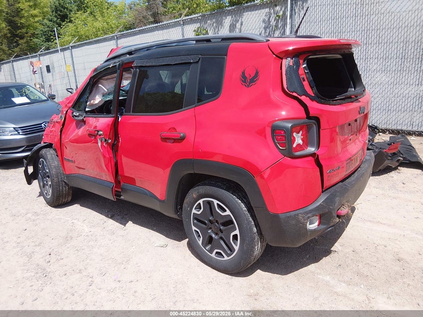 2015 Jeep Renegade VIN ZACCJBCT0FPC05123 IAAI salvage auction — ALL OVER, Salvage Title, sold $250 on 2026-07-08 (photo 3)
