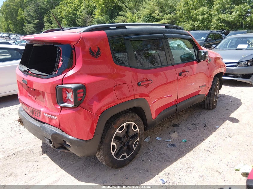 2015 Jeep Renegade VIN ZACCJBCT0FPC05123 IAAI salvage auction — ALL OVER, Salvage Title, sold $250 on 2026-07-08 (photo 4)
