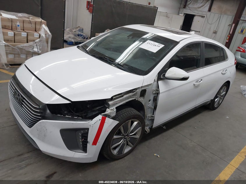 2017 Hyundai Ioniq VIN KMHC05LC4HU031655 IAAI salvage auction — LEFT FRONT, Salvage (Arizona), sold $25 on 2026-07-28 (photo 2)
