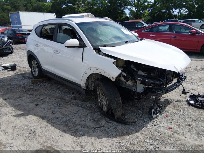 2016 Hyundai Tucson VIN KM8J33A40GU059546 IAAI salvage auction — FRONT END, Salvage (Georgia), sold $825 on 2026-07-17 (photo 1)