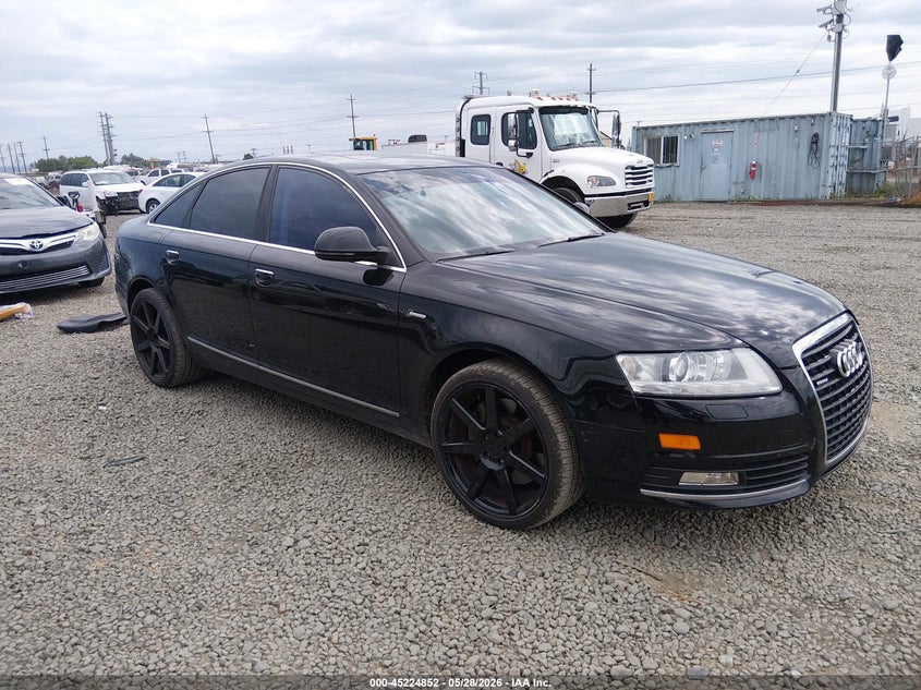2010 Audi A6 VIN WAUFGAFB1AN004953 IAAI salvage auction — LEFT FRONT, Salvage (Oregon), sold $675 on 2026-07-06 (photo 1)