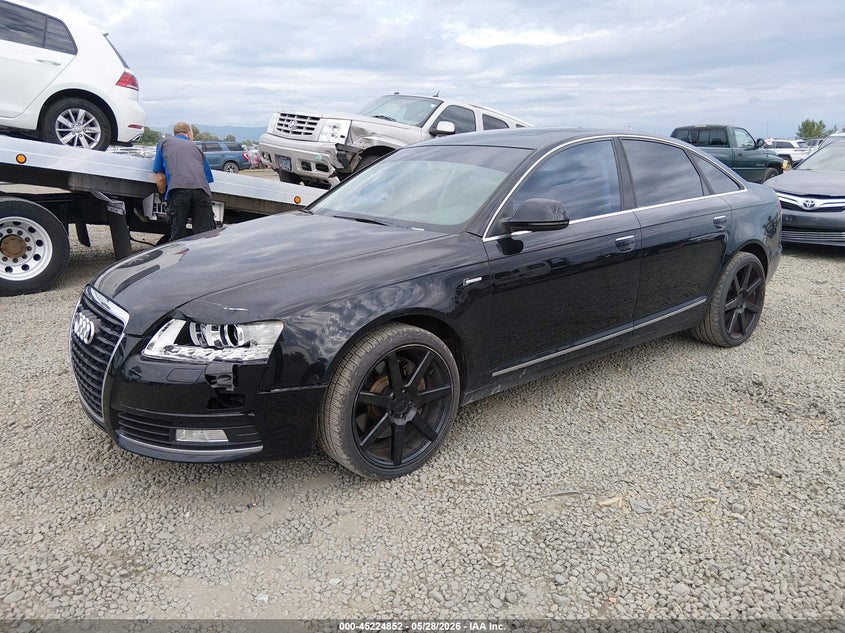 2010 Audi A6 VIN WAUFGAFB1AN004953 IAAI salvage auction — LEFT FRONT, Salvage (Oregon), sold $675 on 2026-07-06 (photo 2)