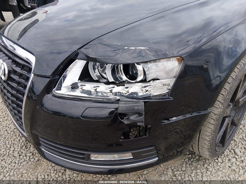 2010 Audi A6 VIN WAUFGAFB1AN004953 IAAI salvage auction — LEFT FRONT, Salvage (Oregon), sold $675 on 2026-07-06 (photo 6)