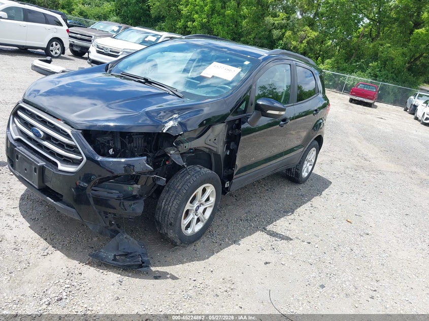 2020 Ford Ecosport VIN MAJ3S2GE9LC353639 IAAI salvage auction — FRONT END, Salvage Title, sold $1,200 on 2026-07-14 (photo 2)