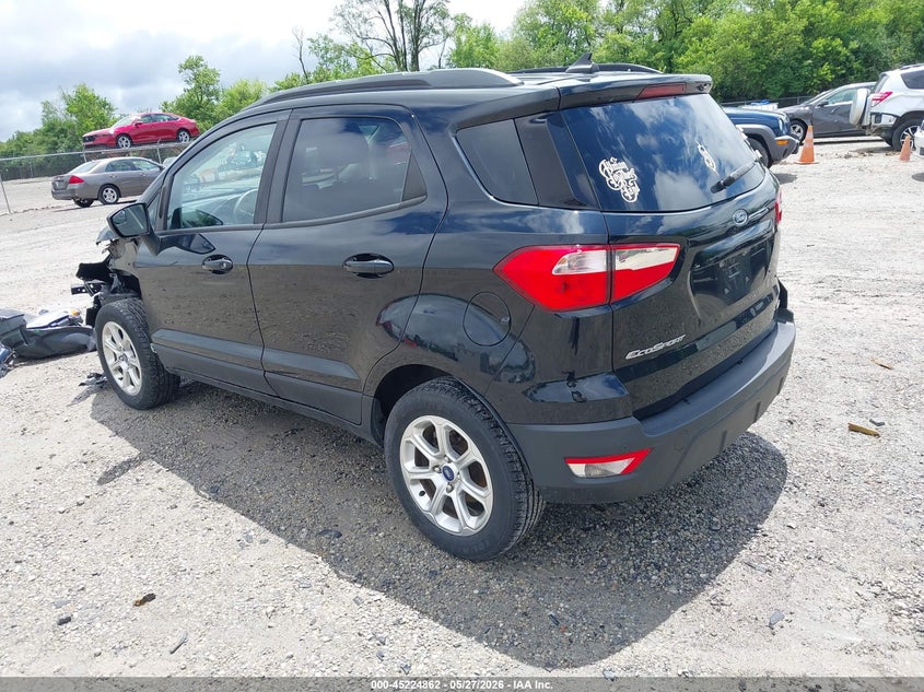 2020 Ford Ecosport VIN MAJ3S2GE9LC353639 IAAI salvage auction — FRONT END, Salvage Title, sold $1,200 on 2026-07-14 (photo 3)