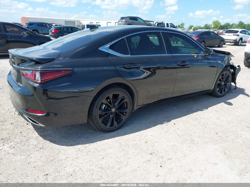 2024 Lexus ES VIN 58AJZ1B19RU165089 IAAI salvage auction — FRONT END, Original (Texas), sold $20,500 on 2026-08-21 (photo 4)