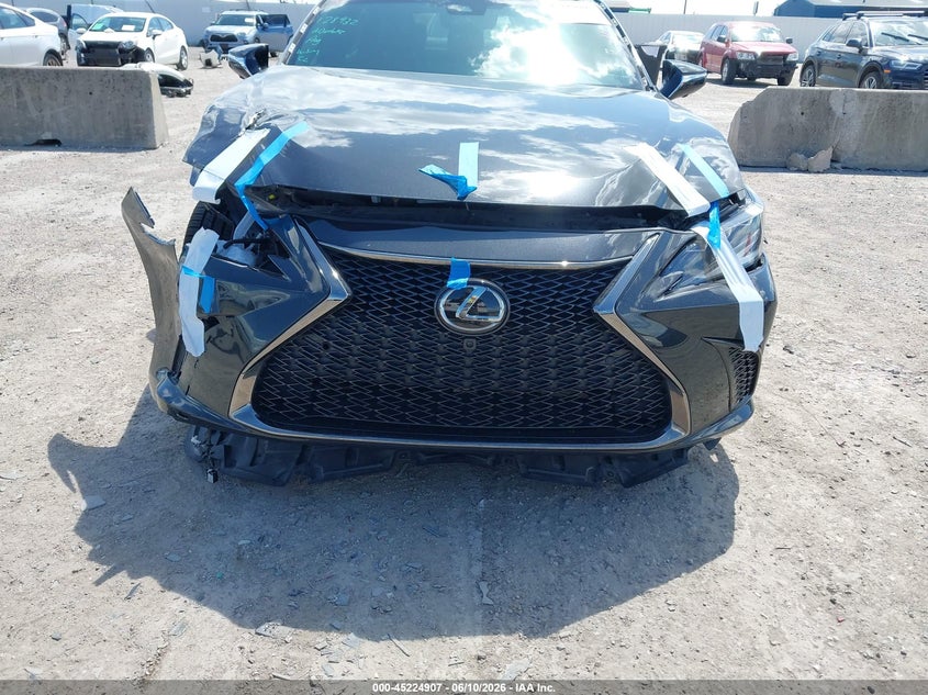 2024 Lexus ES VIN 58AJZ1B19RU165089 IAAI salvage auction — FRONT END, Original (Texas), sold $20,500 on 2026-08-21 (photo 6)