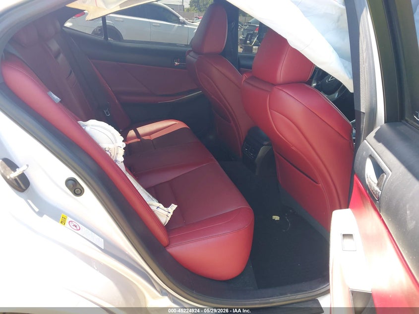 2014 Lexus Is VIN JTHCE1D28E5003978 IAAI salvage auction — REAR END, Salvage (Ohio), sold $2,000 on 2026-07-30 (photo 8)