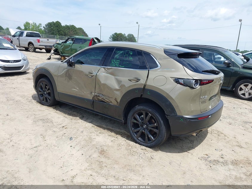 2024 Mazda Cx-30 VIN 3MVDMBXY9RM613224 IAAI salvage auction — LEFT SIDE, Salvage Title, sold $10,125 on 2026-07-23 (photo 3)