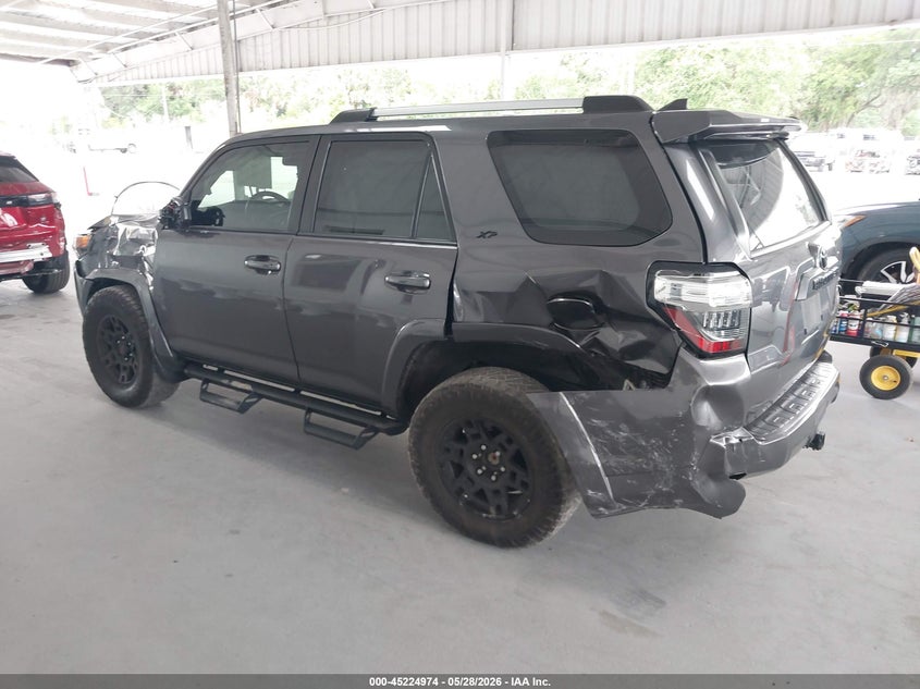 2021 Toyota 4runner VIN JTEEU5JR7M5241627 IAAI salvage auction — LEFT SIDE, Rebuildable (Florida), sold $7,700 on 2026-07-29 (photo 3)