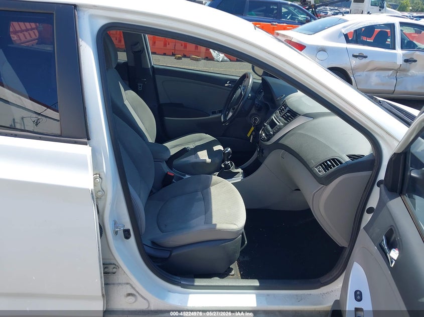 2014 Hyundai Accent VIN KMHCU5AE4EU144655 IAAI salvage auction — REAR END, Salvage (Oregon), sold $1,300 on 2026-07-09 (photo 5)