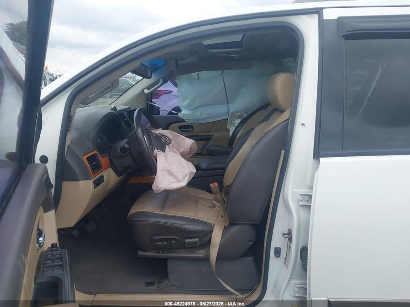 2015 Nissan Armada VIN 5N1BA0NF3FN606791 IAAI salvage auction — RIGHT SIDE, Salvage Title, sold $500 on 2026-07-22 (photo 5)