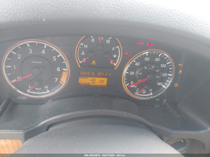2015 Nissan Armada VIN 5N1BA0NF3FN606791 IAAI salvage auction — RIGHT SIDE, Salvage Title, sold $500 on 2026-07-22 (photo 7)