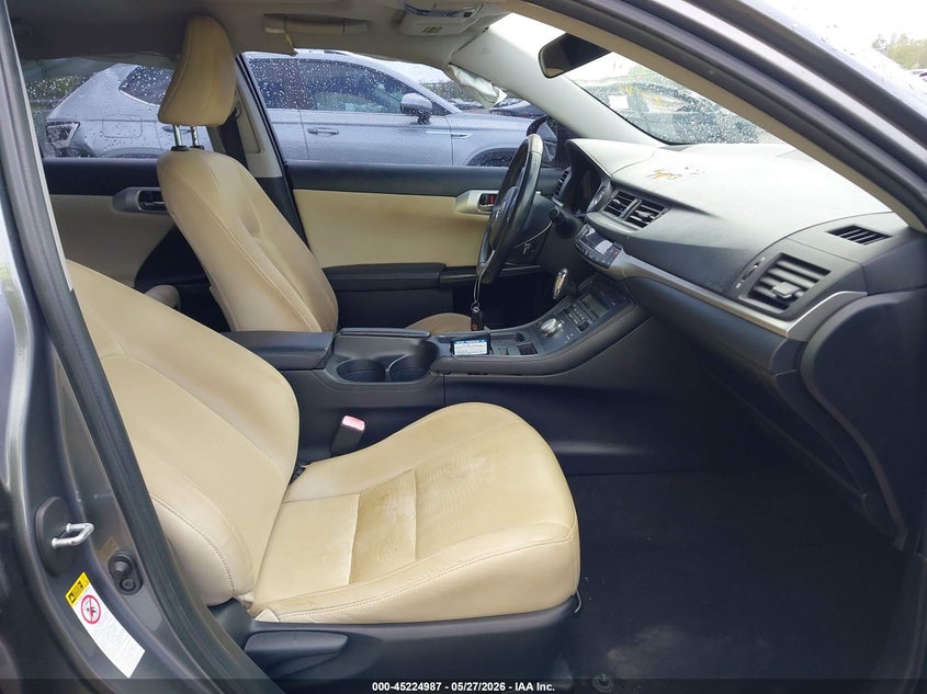 2013 Lexus Ct VIN JTHKD5BH9D2169794 IAAI salvage auction — LEFT SIDE, Salvage Title, sold $1,300 on 2026-07-06 (photo 5)