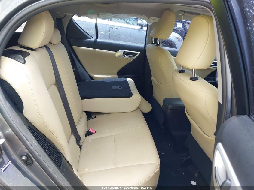 2013 Lexus Ct VIN JTHKD5BH9D2169794 IAAI salvage auction — LEFT SIDE, Salvage Title, sold $1,300 on 2026-07-06 (photo 8)