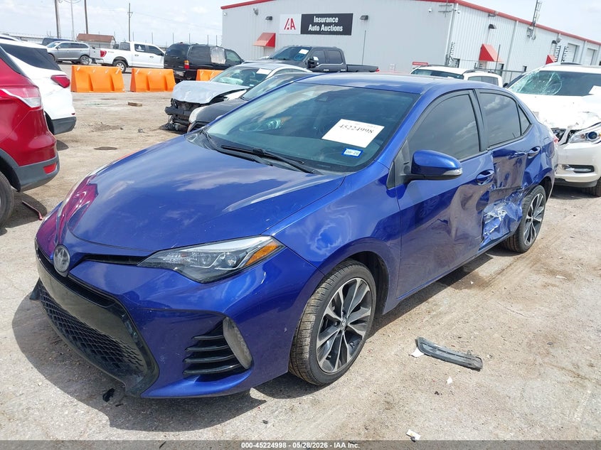 2018 Toyota Corolla VIN 5YFBURHEXJP768173 IAAI salvage auction — SIDE, Original (Texas), sold $3,350 on 2026-07-28 (photo 2)