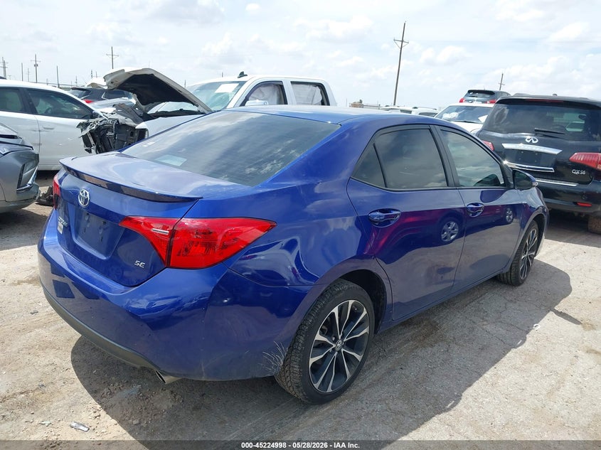 2018 Toyota Corolla VIN 5YFBURHEXJP768173 IAAI salvage auction — SIDE, Original (Texas), sold $3,350 on 2026-07-28 (photo 4)