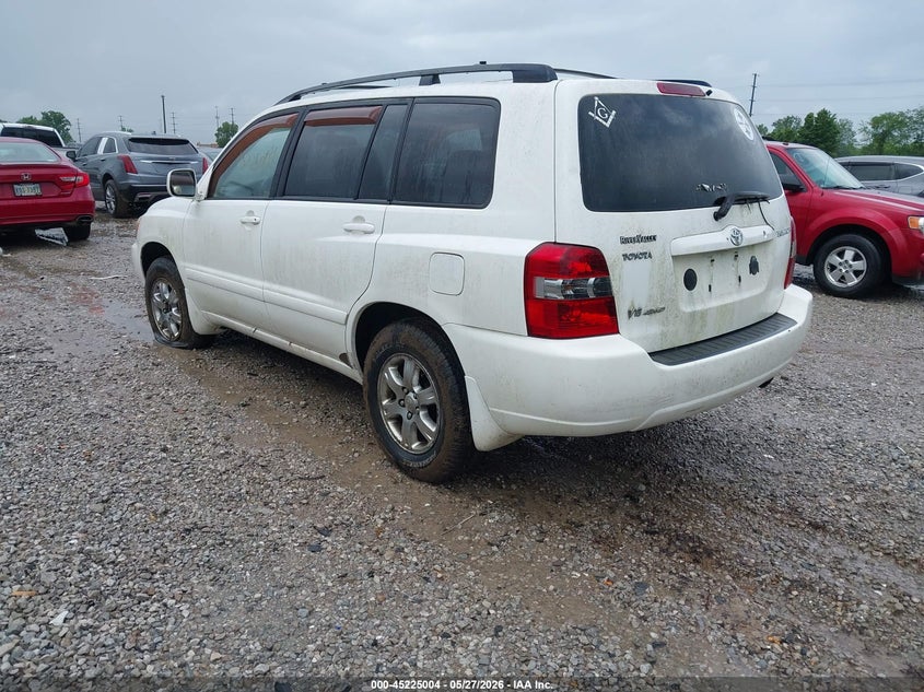 2004 Toyota Highlander VIN JTEEP21A440029653 IAAI salvage auction — NORMAL WEAR, Original (Ohio), sold $600 on 2026-07-15 (photo 3)