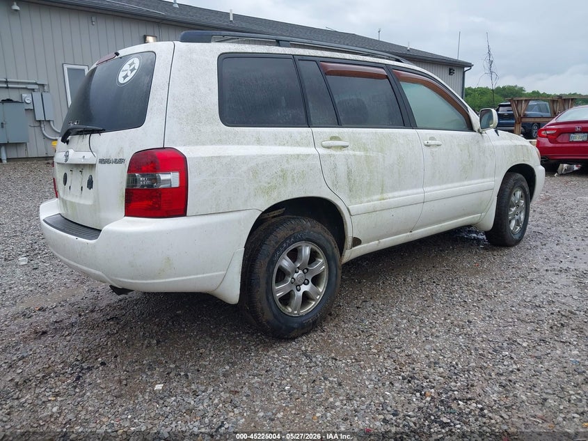 2004 Toyota Highlander VIN JTEEP21A440029653 IAAI salvage auction — NORMAL WEAR, Original (Ohio), sold $600 on 2026-07-15 (photo 4)