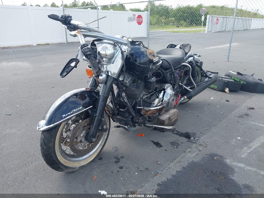 2012 Harley-davidson Road king VIN 1HD1FRM1XCB600333 IAAI salvage auction — ALL OVER, Rebuildable (Florida), sold $375 on 2026-07-07 (photo 2)