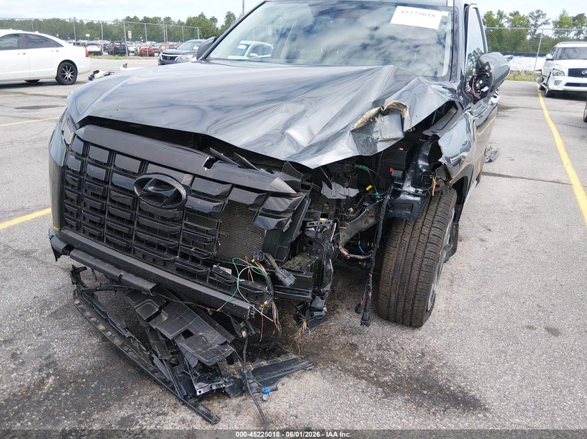 2025 Hyundai Palisade VIN KM8R54GE8SU910049 IAAI salvage auction — FRONT END, Salvage Title, sold $14,850 on 2026-07-15 (photo 6)