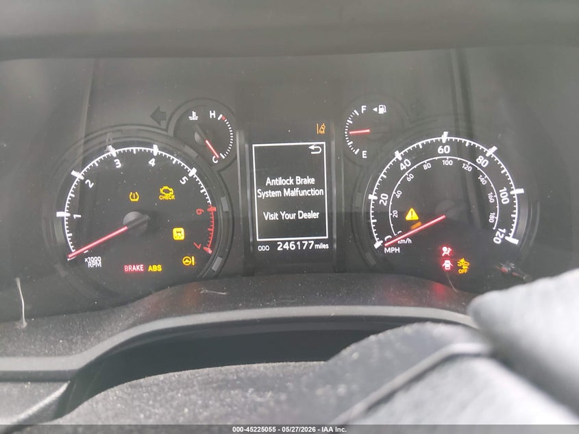 2020 Toyota 4runner VIN JTEZU5JR8L5225954 IAAI salvage auction — NORMAL WEAR, Original (Texas), sold $5,300 on 2026-07-06 (photo 7)