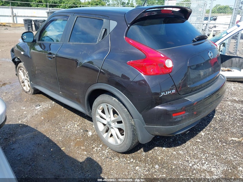 2014 Nissan Juke VIN JN8AF5MV4ET363496 IAAI salvage auction — FRONT END, Salvage Title, sold $675 on 2026-07-09 (photo 3)