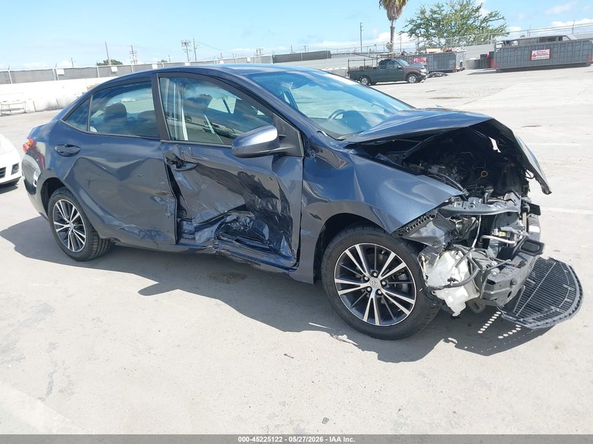 2016 Toyota Corolla VIN 5YFBURHE5GP403134 IAAI salvage auction — FRONT END, Salvage (California), sold $1,200 on 2026-07-08 (photo 1)