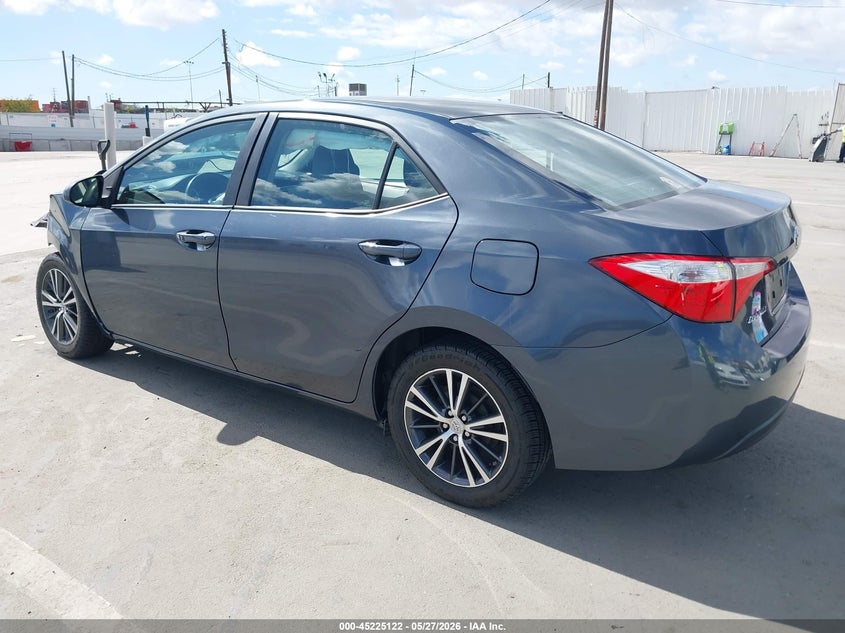 2016 Toyota Corolla VIN 5YFBURHE5GP403134 IAAI salvage auction — FRONT END, Salvage (California), sold $1,200 on 2026-07-08 (photo 3)