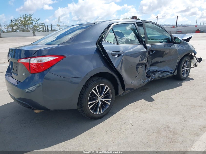 2016 Toyota Corolla VIN 5YFBURHE5GP403134 IAAI salvage auction — FRONT END, Salvage (California), sold $1,200 on 2026-07-08 (photo 4)