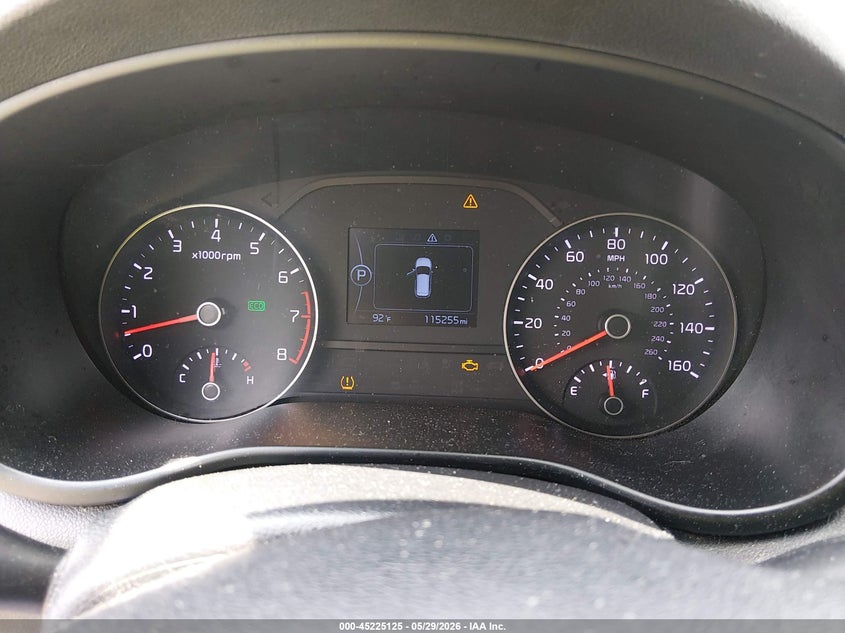 2018 Kia Sportage VIN KNDPM3AC0J7392502 IAAI salvage auction — FRONT END, Salvage Title, sold $1,400 on 2026-07-29 (photo 7)