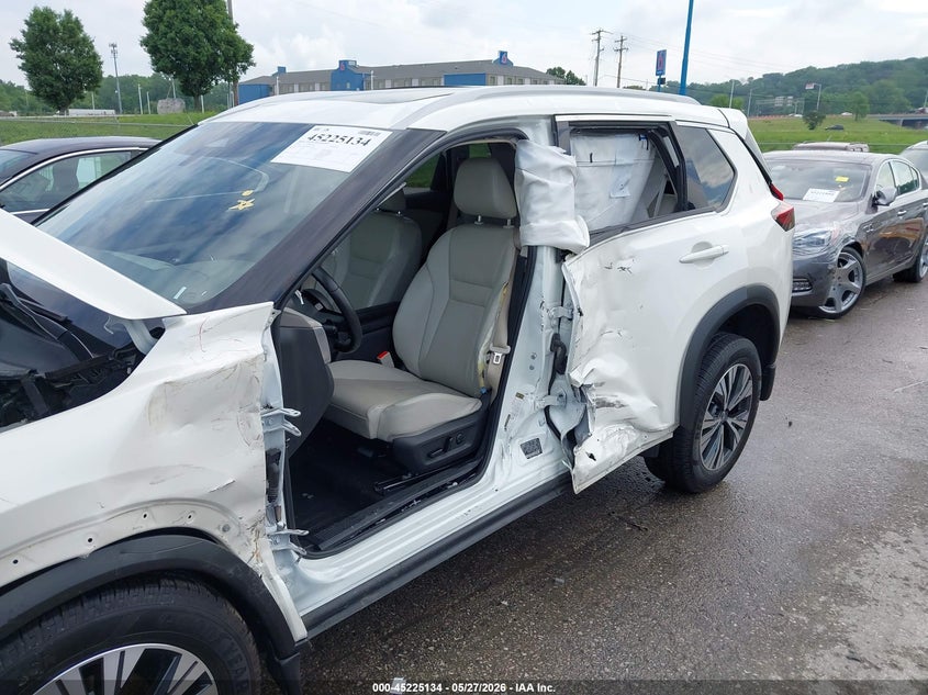 2021 Nissan Rogue VIN JN8AT3BB0MW231385 IAAI salvage auction — LEFT SIDE, Salvage Title, sold $4,850 on 2026-07-14 (photo 6)