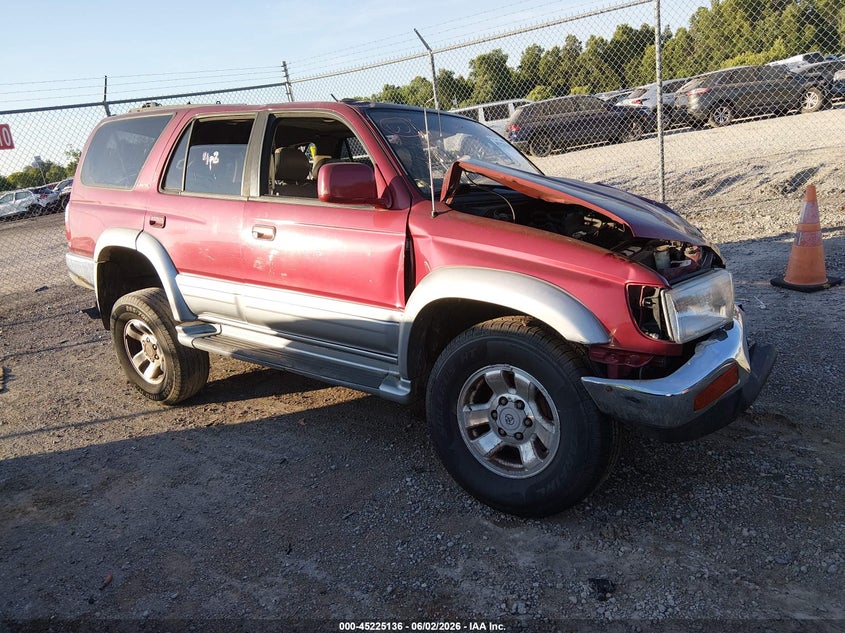1998 Toyota 4runner VIN JT3HN87R9W9014334 IAAI salvage auction — ALL OVER, Salvage (Kentucky), sold $250 on 2026-07-06 (photo 1)