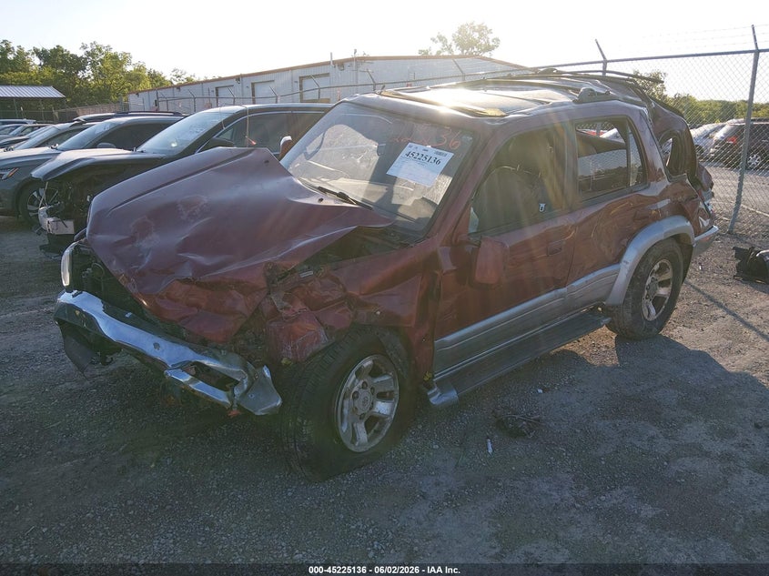1998 Toyota 4runner VIN JT3HN87R9W9014334 IAAI salvage auction — ALL OVER, Salvage (Kentucky), sold $250 on 2026-07-06 (photo 2)