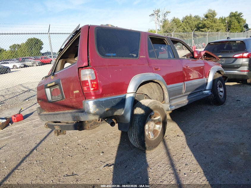 1998 Toyota 4runner VIN JT3HN87R9W9014334 IAAI salvage auction — ALL OVER, Salvage (Kentucky), sold $250 on 2026-07-06 (photo 4)