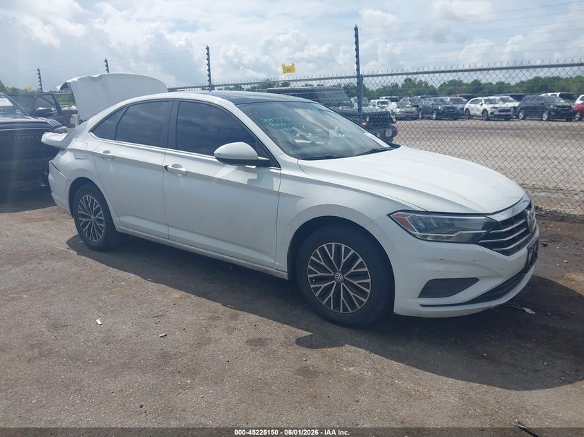 2019 Volkswagen Jetta VIN 3VWCB7BU2KM128852 IAAI salvage auction — REAR END, Salvage Title, sold $3,450 on 2026-08-03 (photo 1)